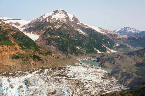 Kanada Stewart Somon Buzulu — Stok fotoğraf