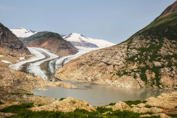 カナダのスチュワートにあるサーモン氷河 — ストック写真