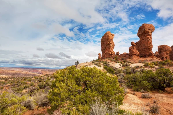 Vackra Landskap Den Amerikanska Öknen — Stockfoto