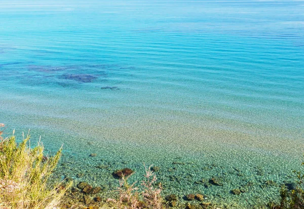 Hermosa Costa Rocosa Grecia — Foto de Stock