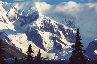Wrangell-St. Elias Milli Parkı ve Korunağı, Alaska.