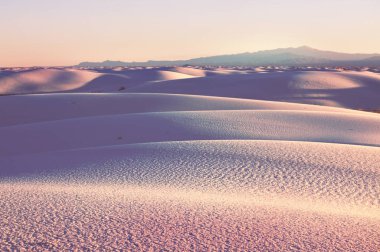 New Mexico, ABD 'deki White Sands Dunes