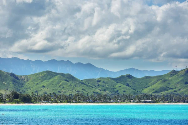 Hermosos Paisajes Isla Oahu Hawaii — Foto de Stock