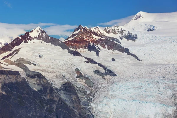 Vista Desde Pico Donoho Alaska — Foto de Stock