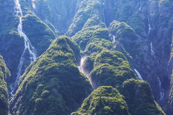 Scenic Waterfall Alaska Usa — Stock Photo, Image