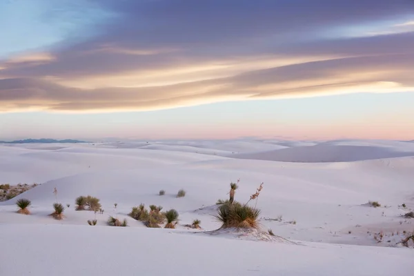 White Sands Dunes Στο Νέο Μεξικό Ηπα — Φωτογραφία Αρχείου