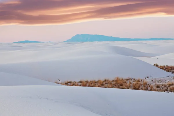 New Mexico Abd Deki White Sands Dunes — Stok fotoğraf