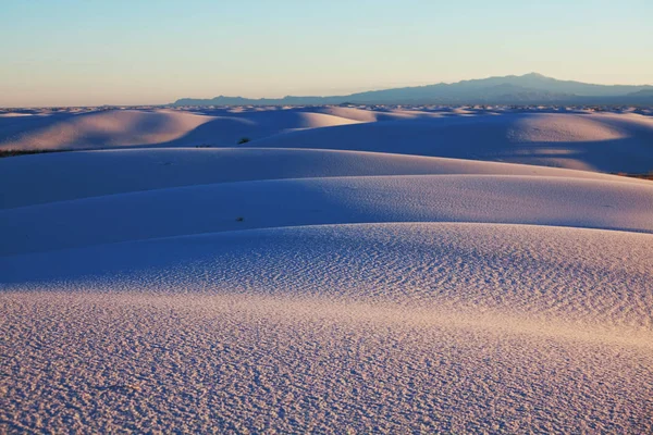 美国新墨西哥州的白沙沙丘 — 图库照片