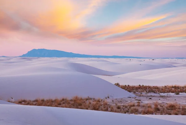 Dunas Areia Branca Novo México Eua — Fotografia de Stock
