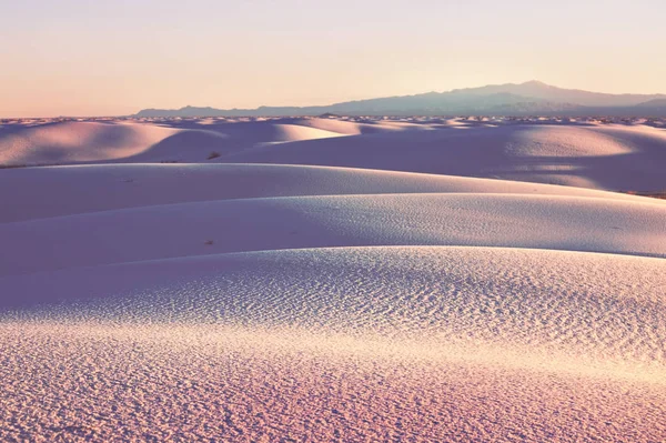 Dunas Areia Branca Novo México Eua — Fotografia de Stock