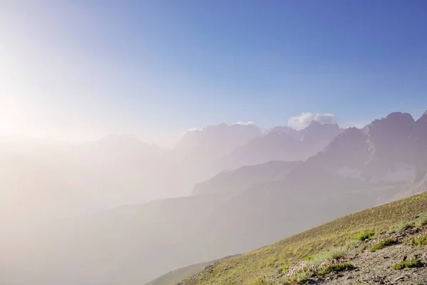 Hermoso Paisaje Las Montañas Fanns Tayikistán — Foto de Stock