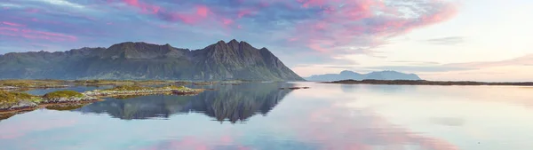 Kuzey Norveç Resimli Manzaraları — Stok fotoğraf