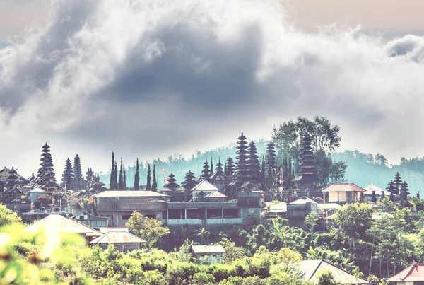 Land Tempel Bali Indonesien Religion Berömd Destination Asien — Stockfoto