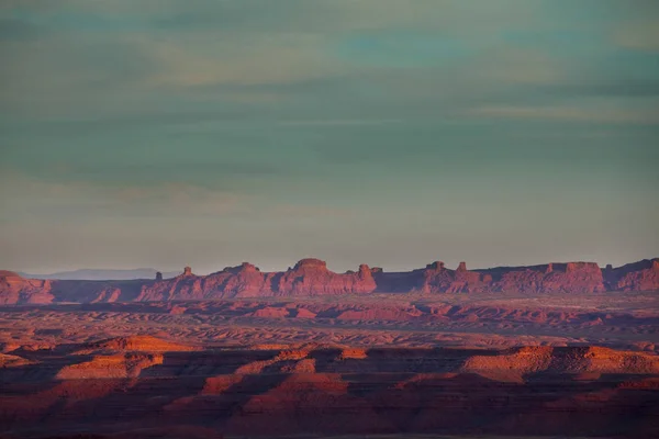 Sandstensformationer Utah Usa Vackra Ovanliga Landskap — Stockfoto