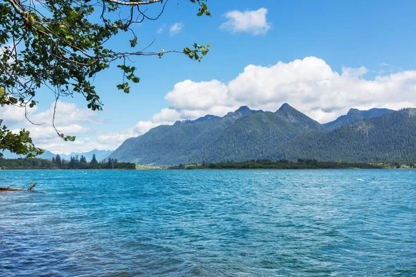 Lago Crescent Parque Nacional Olímpico Washington — Foto de Stock