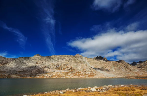 Wanderung Wind River Range Wyoming Usa Herbstzeit — Stockfoto