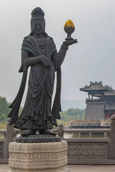 Statuia budistă din Grottos — Fotografie, imagine de stoc