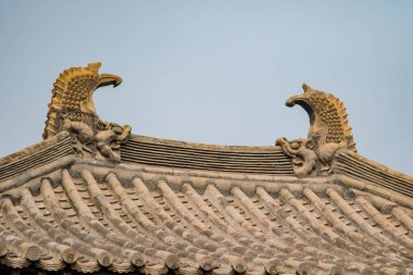 Ming Hanedanı çatı dekorasyonu