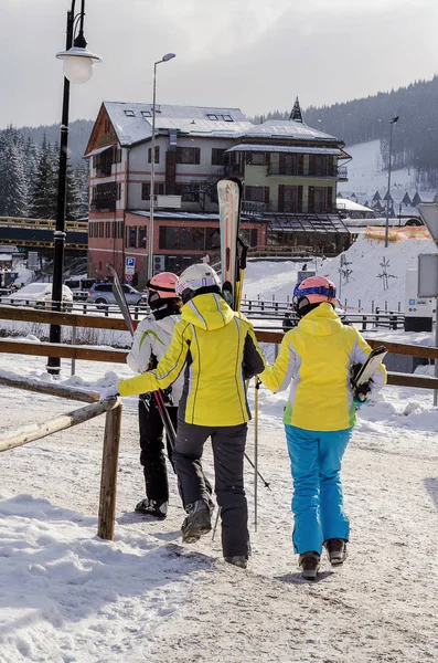 Gornolyzhny resort i Bukovel — Stockfoto