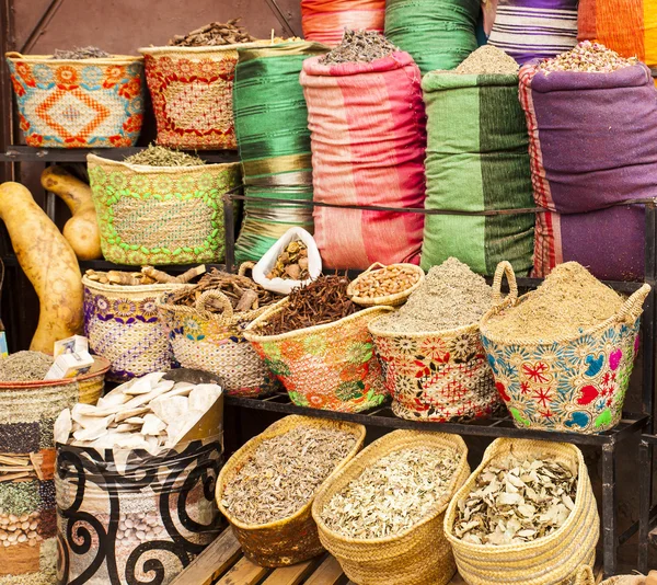 Mercado callejero en Marruecos — Foto de Stock