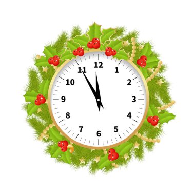 Noel saat süslenmiş