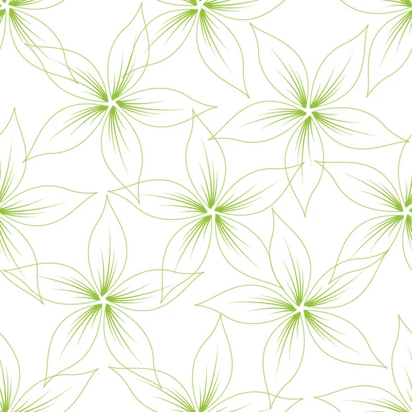 Patrón sin costura floral — Vector de stock