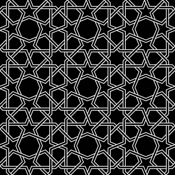 Безшовні Марокканський мозаїка — стоковий вектор