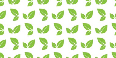 Yeşil sorunsuz yaprakları