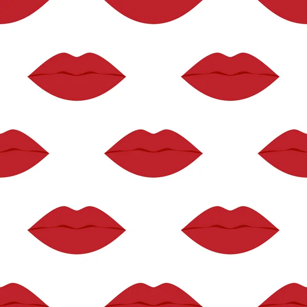Cool sexy lèvres sans couture — Image vectorielle