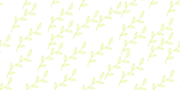 Leaves seamless background — Stock Vector