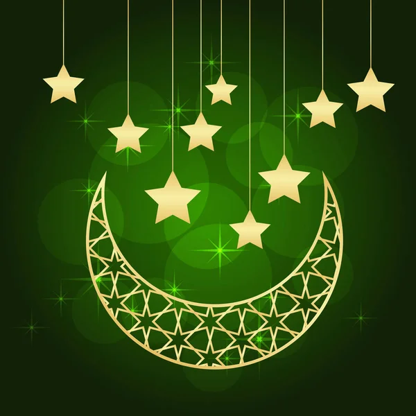 Ramadan wenskaart — Stockvector