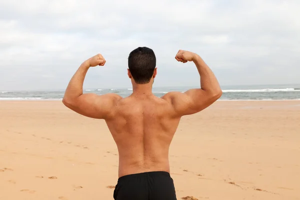 stock image Handsome shirtless man