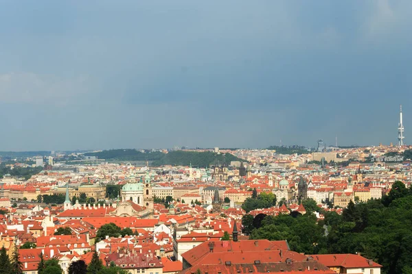 Panorama pražské — Stock fotografie