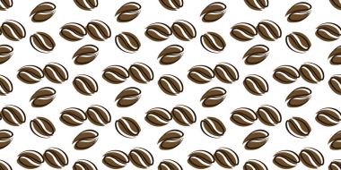 Kahve çekirdekleri dikişsiz