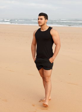 yakışıklı bir adam portresi