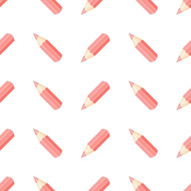 beyaz üzerine kırmızı kalem