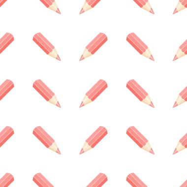 beyaz üzerine kırmızı kalem