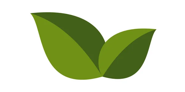 Icono ecológico verde — Vector de stock