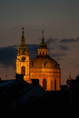Şehir Prag Nicholas Kilisesi