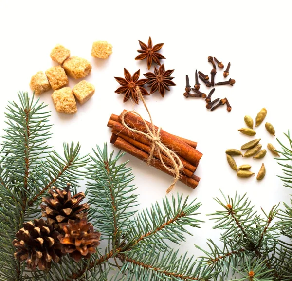 Ingrediënten voor glühwein — Stockfoto