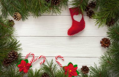 Noel kartı için şablon