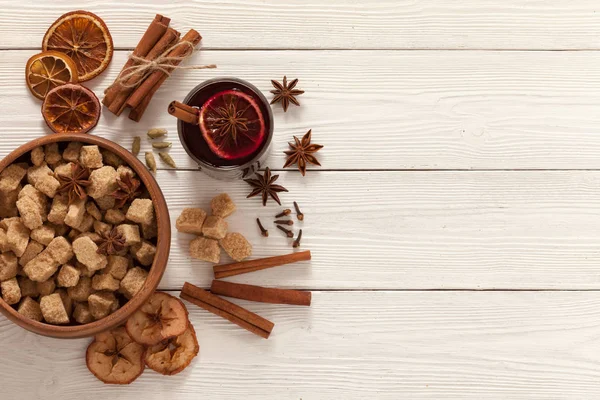 baharat için mulled şarap