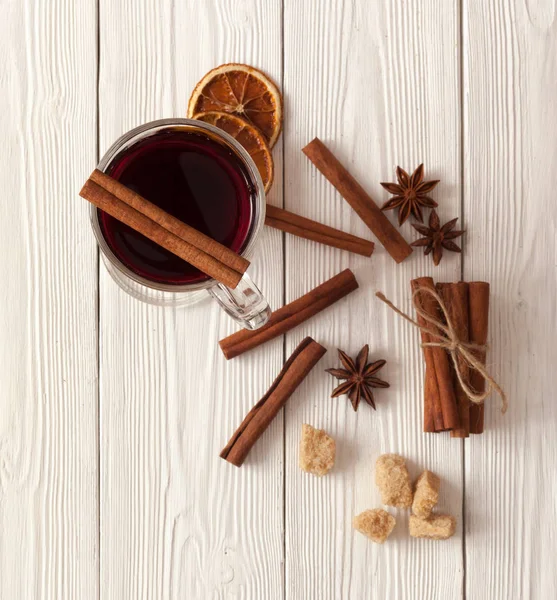 Spices for mulled wine — Stock Photo, Image