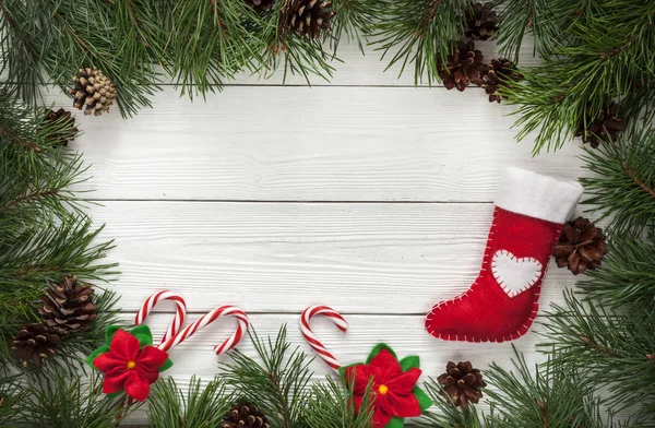 Plantilla para tarjeta de Navidad — Foto de Stock