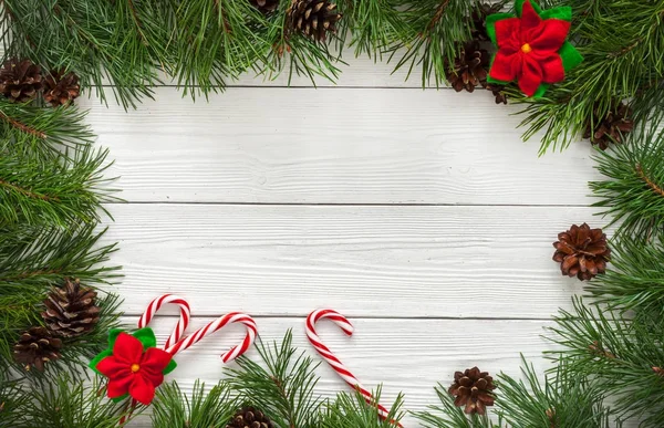 Modelo para cartão de Natal — Fotografia de Stock