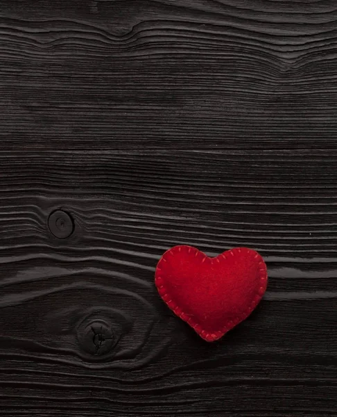 Κόκκινα Τσόχινα καρδιά — Φωτογραφία Αρχείου