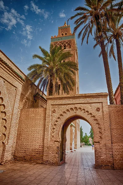 Mosque Koutoubia Marrakech — Stock Photo, Image