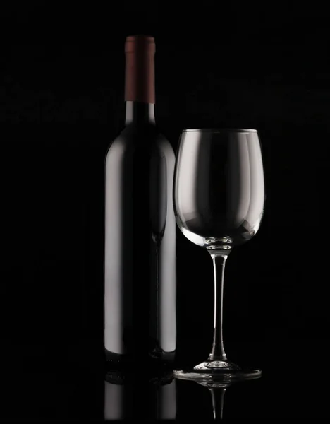 Bottle of red wine — Stock Photo, Image