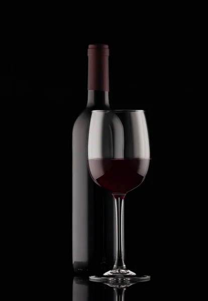 Bottle of red wine — Stock Photo, Image