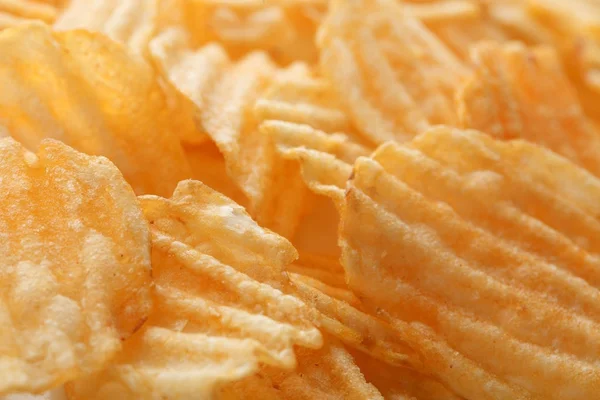 Chips fundo alimentar — Fotografia de Stock